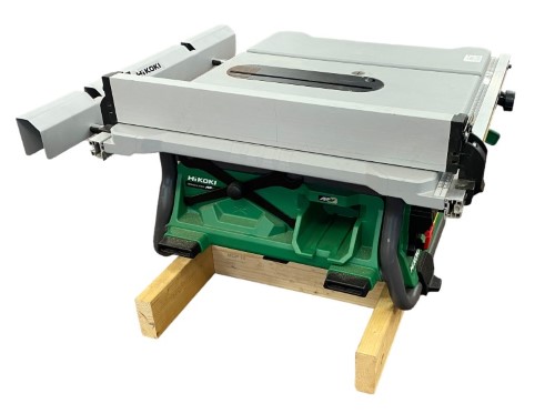 Hikoki C3610drj Table Saw 3X Batteries, Charger 040000289483 Cash