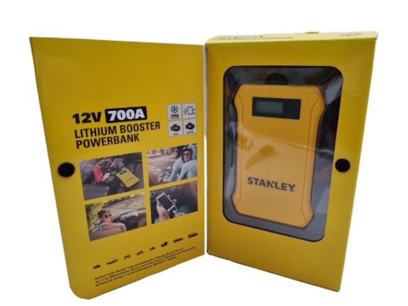 Booster batterie STANLEY 12V 700A Lithium-Ion SXAE00125