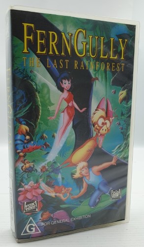 VHS Cassette Fern Gully The Last Rainforest 045300143165 Cash