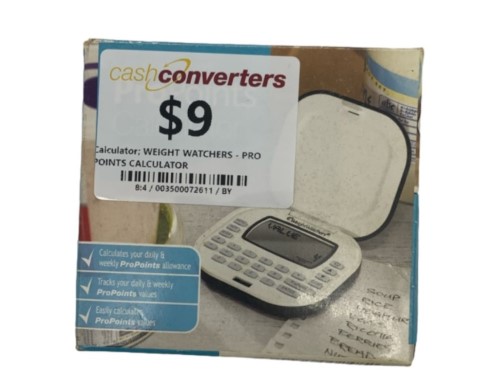 Weight Watchers Pro Points Calculator 003500072611 Cash Converters