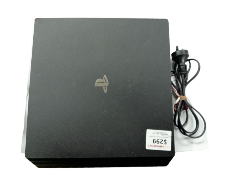 Sony Playstation (PS4) Pro Cuh-7202B Black 002300767662 Cash