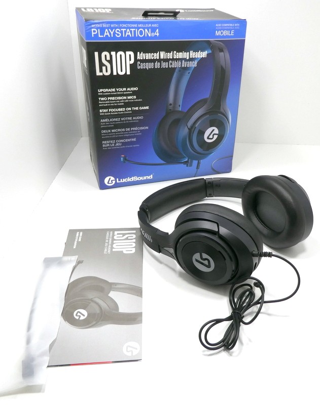 Wired Headset Ps4 Game Volume Through Headset Lucidsound Ps4 Game