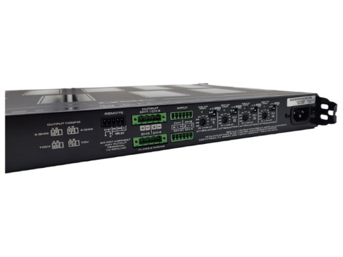 Qsc MultiChannel Amplifier (4Channel) MpA40v Black 024800093844