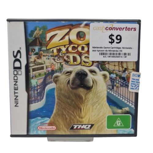Zoo Tycoon DS Nintendo DS 001000292010 Cash Converters