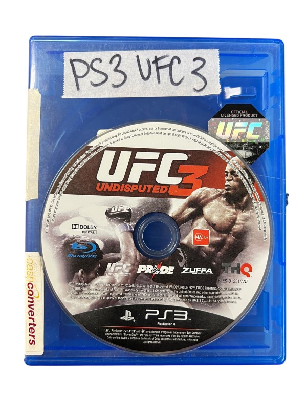 Ufc Playstation (PS3) 033800406369 Cash Converters