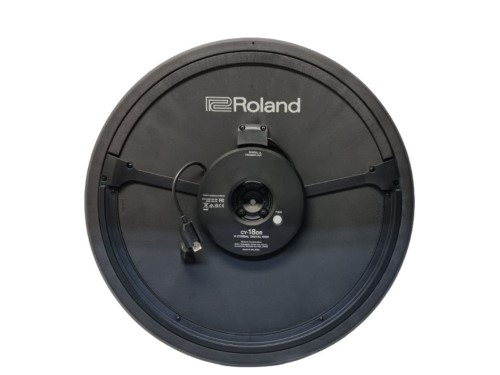 Roland VDrums Digital MultiSensor Ride Trigger Cy18Dr Black