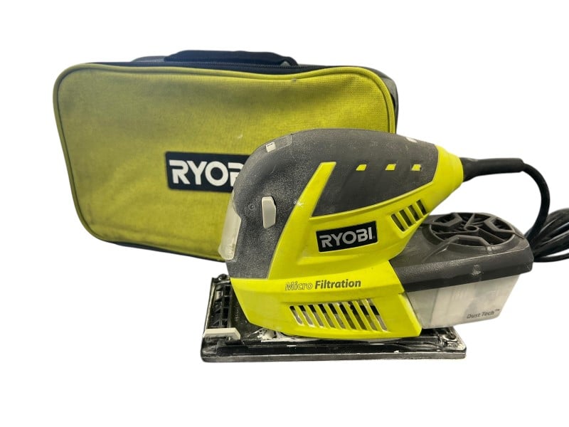 Sanding Machine Ryobi Microfiltration Sander Ryobi Palm Sander 1/3