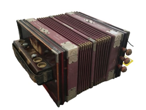 Nightingale Accordion Dudley Red 028700223929 Cash Converters