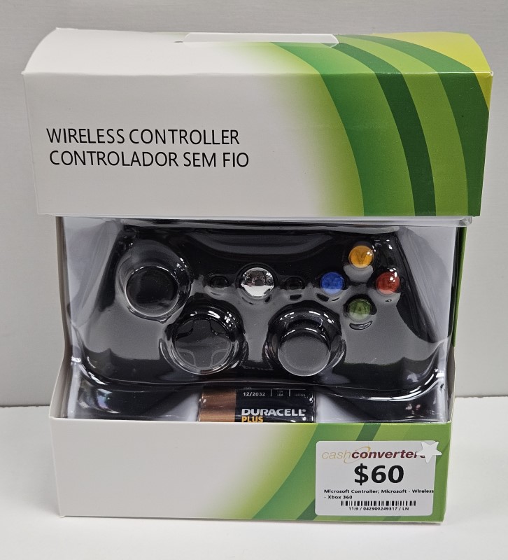 Microsoft Wireless Xbox 360 042900249320 Cash Converters