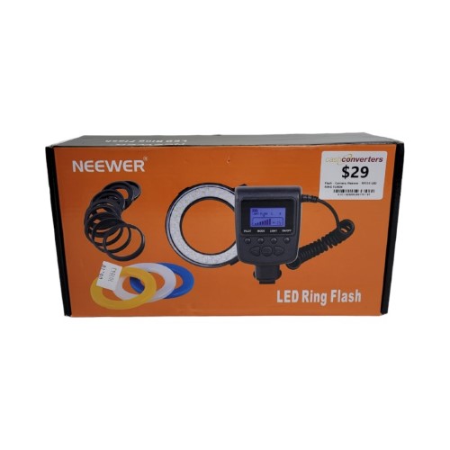 Neewer Led Ring Flash Rf550 Black 028600269770 Cash Converters