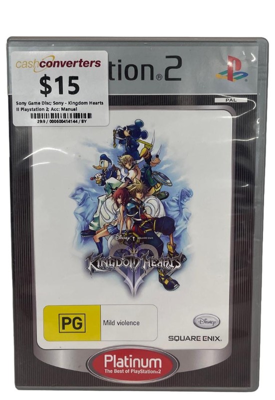 Kingdom Hearts II Playstation 2 (PS2) | 000600414144 | Cash Converters