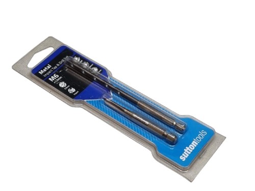 Sutton 5mm M6 1/4 Hex Impact Tap And Drill Set Silver 057400023164