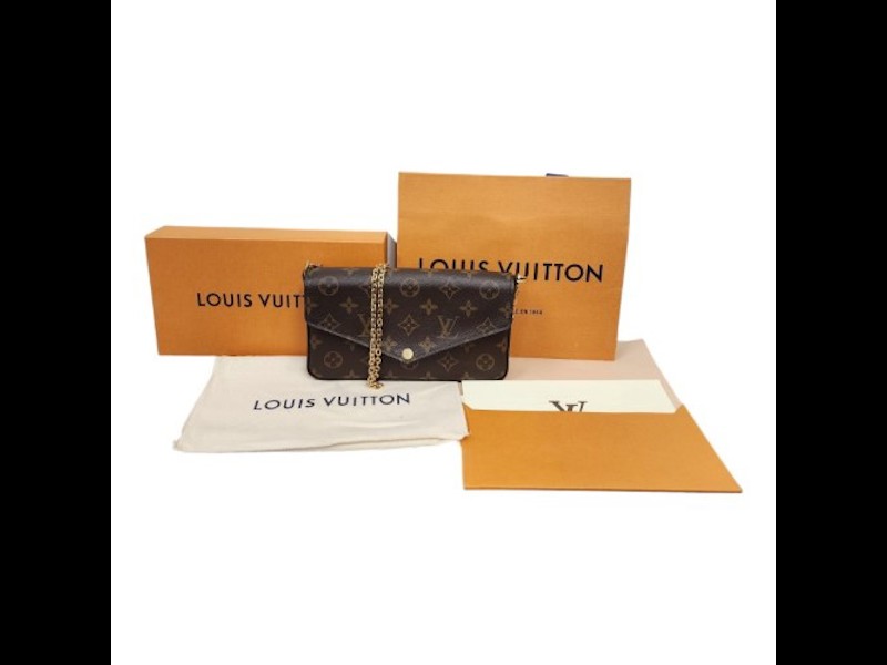 Louis Vuitton Felicie Gm Mng Fuchs Brown, 042400200742