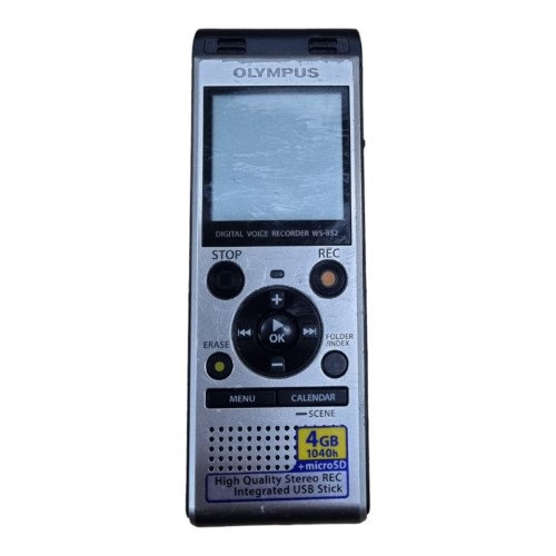 Olympus Digital Voice Recorder Ws852 Black 039800375153 Cash