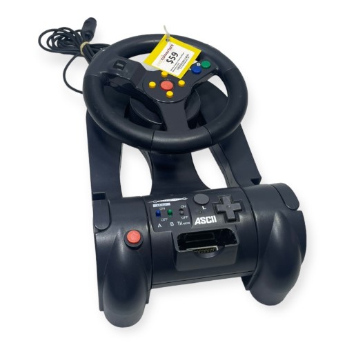 Steering Wheel Nintendo 64 N64 Black 002100433407 Cash Converters