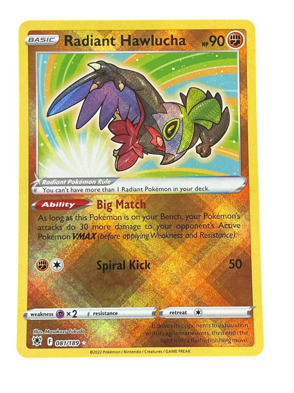Pokemon Radiant Hawlucha Gold | 033800469888 | Cash Converters