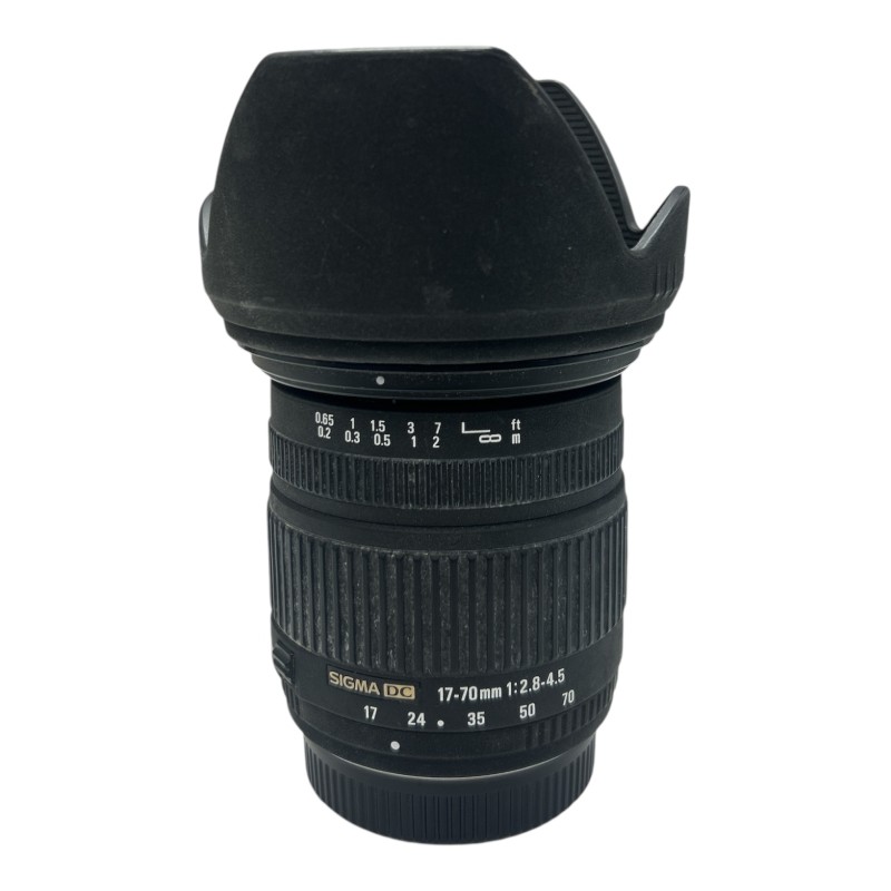 Sigma 1:2.8-4.5 DC 17-70mm Sigma Sa / Pentax K Black
