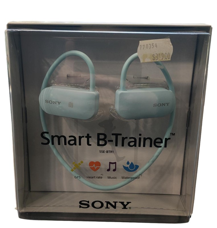 Sony SSE-BTR1 Smart B-Trainer 16GB Bluetooth Headsets (Black