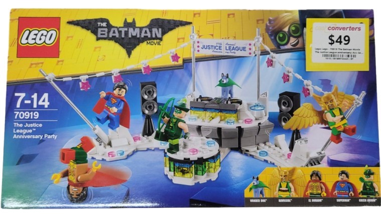 Lego The Batman Movie The Justice League Anniversary Pink