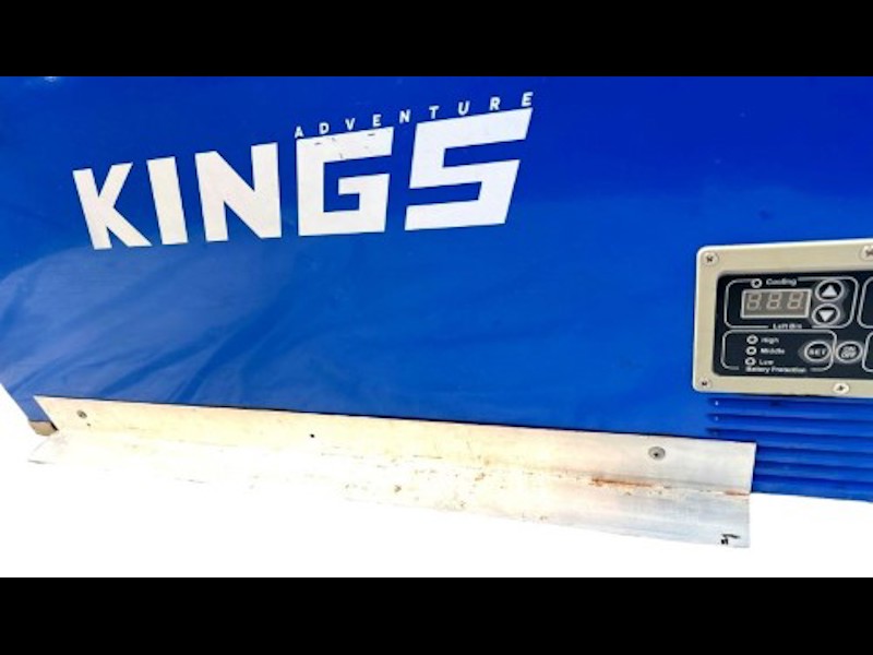 Kings Stayzcool 90L Portable Camping Fridge Freezer Dual Zone + Cover 12V  240V