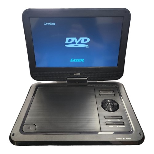 Laser 10" Portable DVD Player DVDPt10D Black 042400202280 Cash