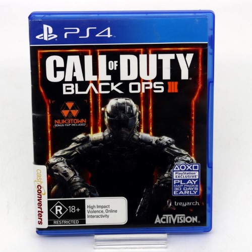 Call Of Duty Black Ops 3 Playstation 4 (PS4) 003500069034 Cash