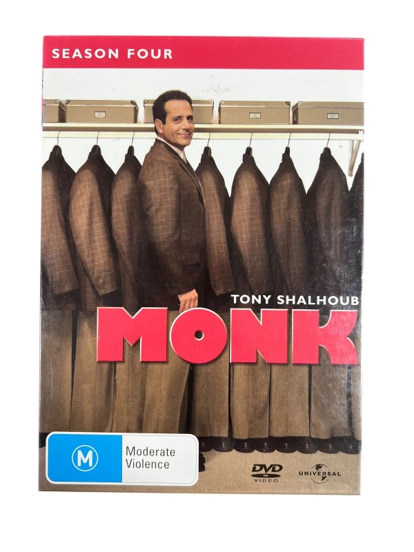 DVD Monk - Season Four | 033800381105 | Cash Converters