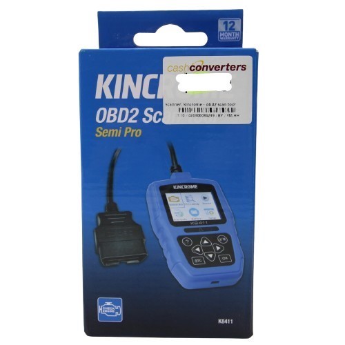 Kincrome Obd2 Scan Tool K8411 Blue 026300086239 Cash Converters