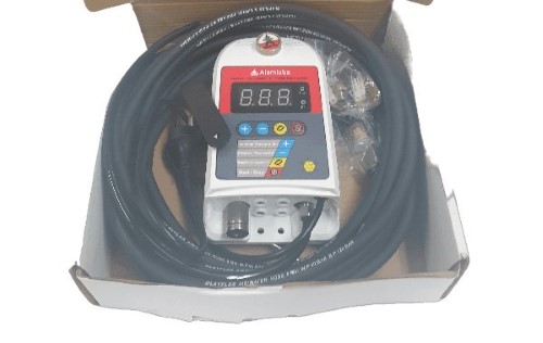 Alemlube Car Tyre Inflator 240V Wall Mount Yellow 039300100816 Cash