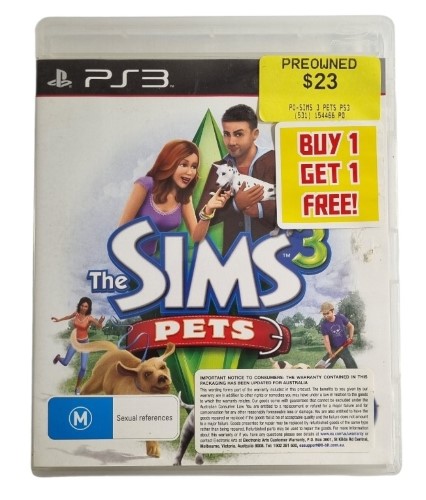 The Sims 3 Pets Playstation 3 (PS3) 017000142392 Cash Converters
