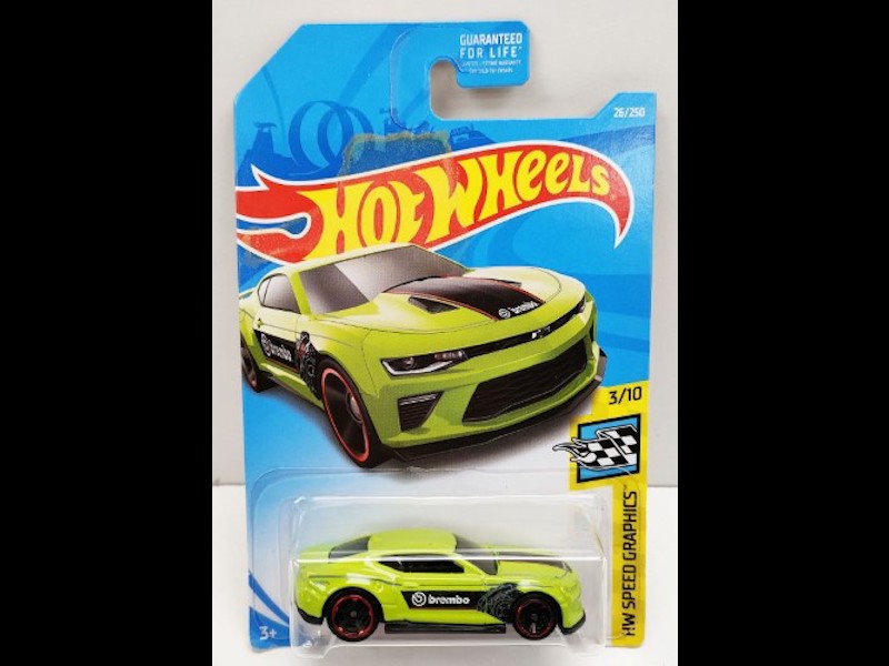 Hot Wheels Hw Speed Graphics 18 Camaro Ss 042900230237 Cash