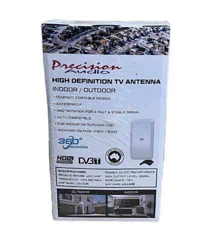 Precision Audio Indoor/Outdoor Antenna Pa169 Black 016700141763