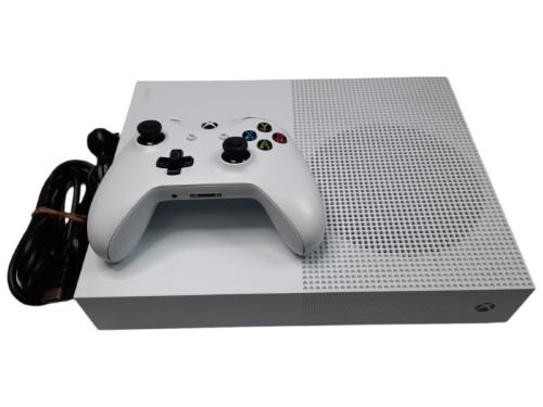 Microsoft Xbox One S AllDigital 1TB 1683 White 037300373009 Cash Converters
