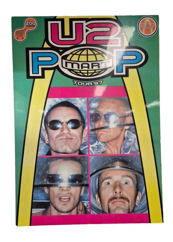 Poster U2 Pop 1997 Poster 60X82cm Poster Block Mount | 058300018563 ...