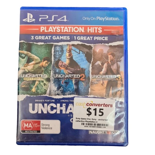 Uncharted Collection Playstation 4 (PS4) 051600139483 Cash Converters