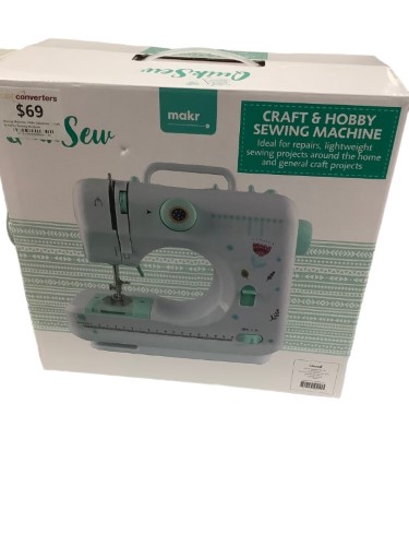 Makr Quicksew Craft & Hobby Sewing Machine White 055500065961 Cash