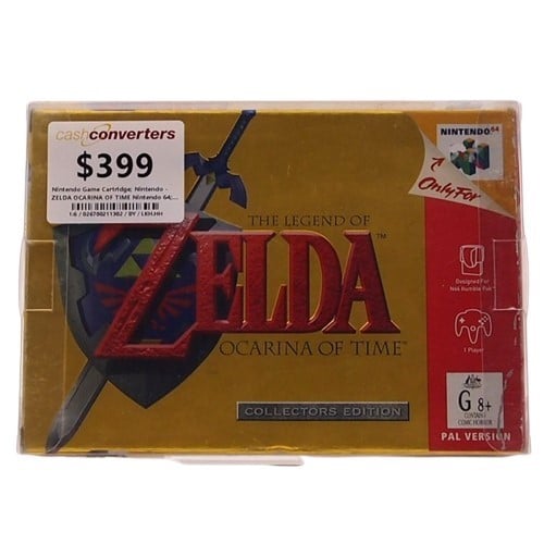 Zelda Ocarina Of Time Collectors Edition Nintendo 64 (N64) 026700211302 Cash Converters