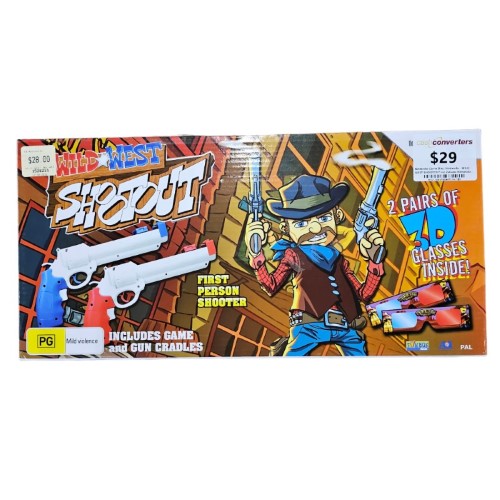 Wild West Shootout Inc 2Xguns Nintendo Wii 043700447514 Cash Converters