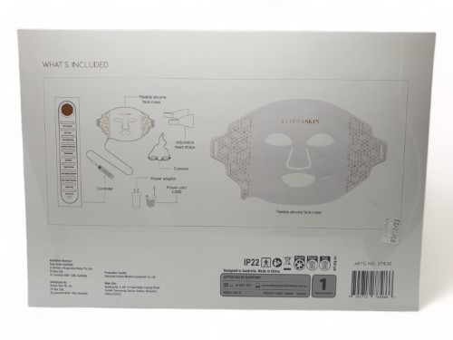 Illumia Skin 7 + 1 Colour Mask Led Face White 023100454583 Cash