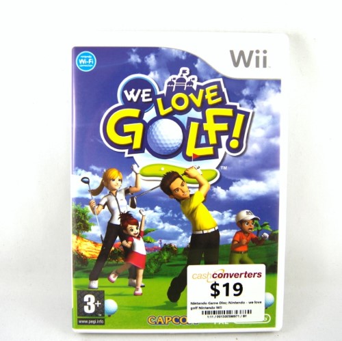 We Love Golf Nintendo Wii Cash Converters