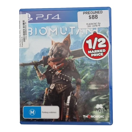 Biomutant Playstation 4 (PS4) 003800627024 Cash Converters