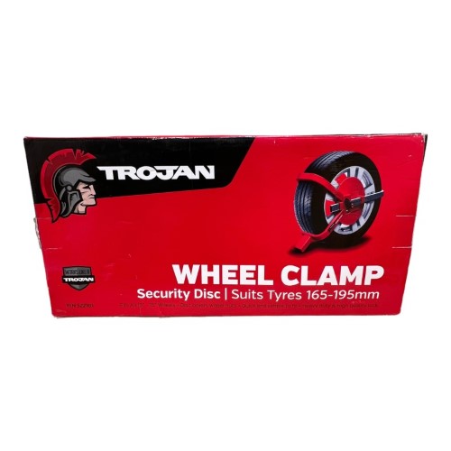 Trojan Wheel Clamp Fits 13"15" Wheels Red 017200128943 Cash Converters