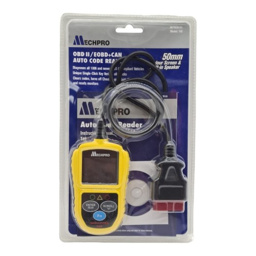 Mechpro Obdii Auto Code Reader Yellow 003000248395 Cash Converters