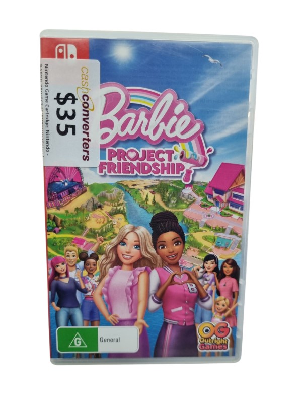 Barbie Project Friendship Nintendo Switch 040800440422 Cash