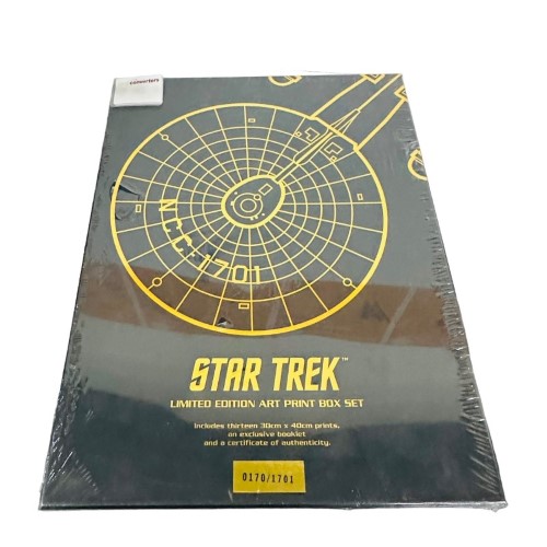Star Trek Limtied Edition Art Print Box Set 045100307594 Cash