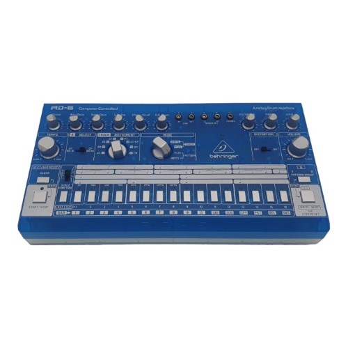 Behringer Analog Drum Machine Rd6 Blue 002000468921 Cash Converters