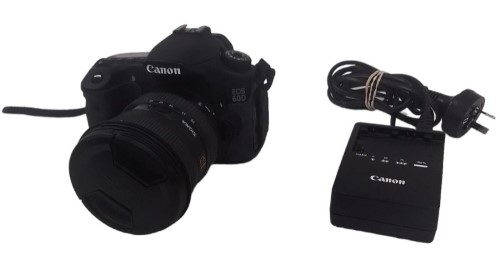 Canon Eos 60D Ds126281 18.0 Mp Black 001800681809 Cash Converters