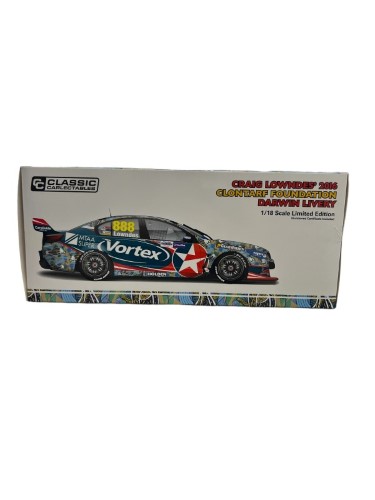 Classic Carlectables Lowndes 2016 Clontarf Foundation Darwin Livery Blue 042600756437 Cash