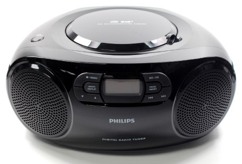 Philips Sound Machine CD Player With Dab+ Radio Azb500 Black