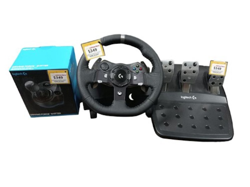 Logitech G920 Driving Force Racing Wheel Black, 002300749781